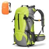 Lixada 50L Waterproof Lightweight Hiking Backpack with Rain Cover