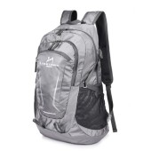 Loocower 45L Foldable Hiking Daypack, Water Resistant, Grey