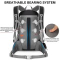 Lumesner 40L Packable Lightweight Hiking Travel Backpack with Removable Belt Bag