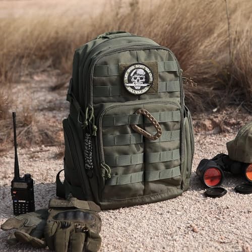 Mardingtop 25L Military Tactical Backpack, Army Green-8