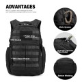 Mardingtop 25L Tactical Backpack, Black