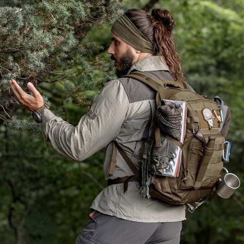 Mardingtop 25L Tactical Backpack, Khaki-6
