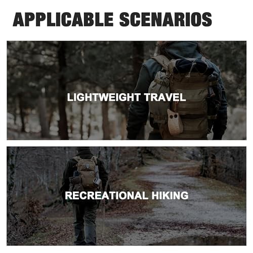 Mardingtop 25L Tactical Backpack, Khaki-8