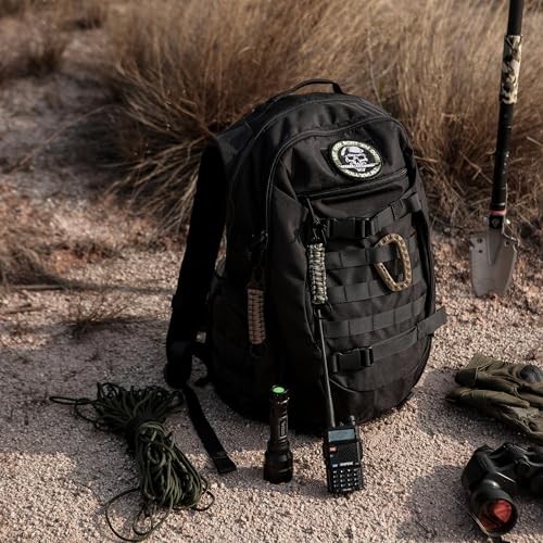 Mardingtop 28L Tactical Backpack, Black-1