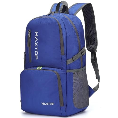 MAXTOP 30L Packable Foldable Backpack, Ultra Lightweight Rucksack
