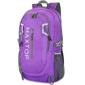 MAXTOP 40L Ultra Lightweight Packable Foldable Backpack, Purple