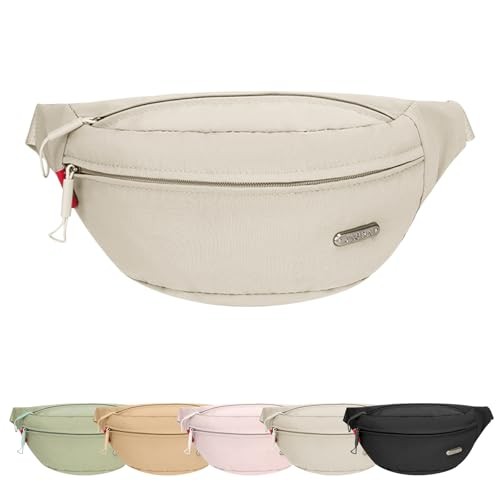 Mayoii Lightweight Bum Bag, White, One Size