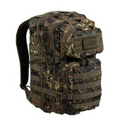 Mil-Tec MOLLE Tactical Assault Backpack 36L, Flecktarn, size L