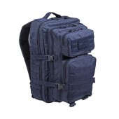 Mil-Tec MOLLE Tactical Assault Backpack, 36 Litre, Dark Blue, Large