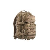 Mil-Tec US Assault Pack Backpack, 20L, Woodland Arid, One Size