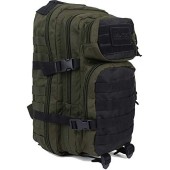 Mil-Tec US Assault Pack Backpack, Small, Green Black, Standard Size