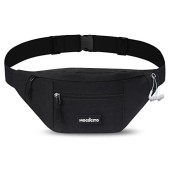 MOCOCITO Waterproof Bumbag Waist Fanny Pack, Black-new