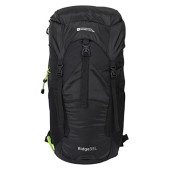 Mountain Warehouse Ridge 35L Backpack, Black, One Size