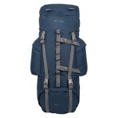 Mountain Warehouse Tor 65L spacious rucksack with ladderlock back, dark blue