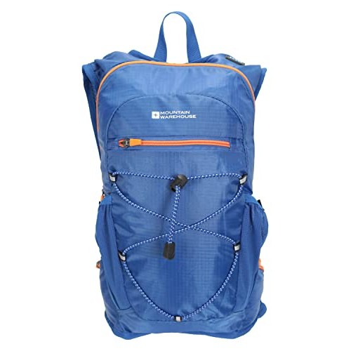 Mountain Warehouse Track Hydro Bag, 6 L, Ripstop Hydration Pack, Dark Blue