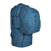 Mountain Warehouse Traveller 60L + 20L Rucksack with Rain Cover and Detachable Daypack, Dark Teal, One Size