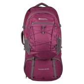 Mountain Warehouse Traveller 60L + 20L Rucksack, Purple, Women's Fit