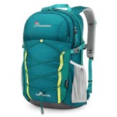 MOUNTAINTOP 25L Lightweight Hiking Backpack, Cyan