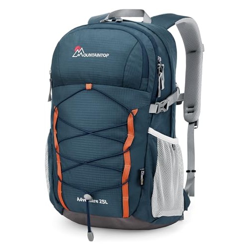 MOUNTAINTOP 25L Lightweight Hiking Backpack, Blue
