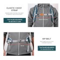 MOUNTAINTOP 40L Hiking Backpack, Turquoise, 55 x 35 x 25 cm