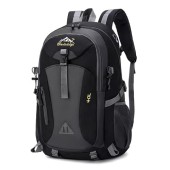 Nircho 40L Hiking Backpack, Black, Lightweight Breathable Trekking Rucksack