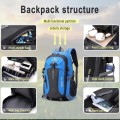 Nircho 40L Hiking Backpack, Lightweight Breathable Trekking Rucksack, Blue