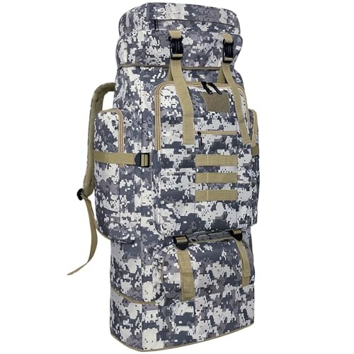 Ogetok 100L Hiking Backpack, City Camo