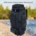 Ogetok 80L Hiking Backpack with USB Port, Black