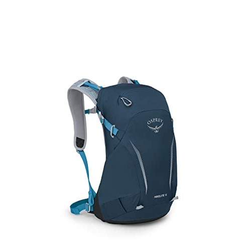 Osprey Hikelite Unisex Backpack, 18L, Atlas Blue