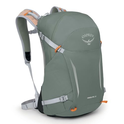 Osprey Hikelite Unisex Backpack 26L, Pine Leaf Green, O/S-3