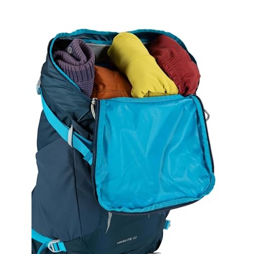 Osprey Hikelite Unisex Backpack 30L, Atlas Blue, S/M-9
