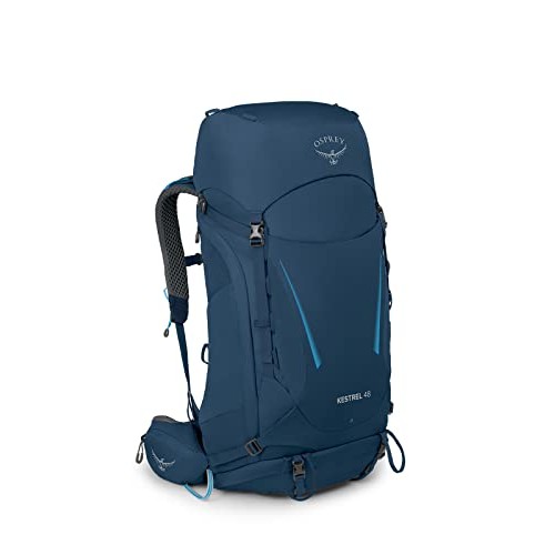 Osprey Kestrel 48L Men's Backpack, Atlas Blue, S/M