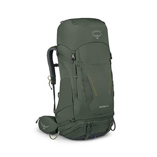 Osprey Kestrel Men's Backpack, 68L, Bonsai Green, L/XL