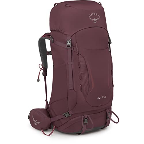 Osprey Kyte Women's Backpack 58L, Elderberry Purple, XS/S