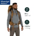 Osprey Rook 65L Men's Backpack, Dark Charcoal/Silver Lining, O/S