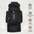 SiXsigma Sports 120L Extra Large Travel and Camping Backpack, Black-grey