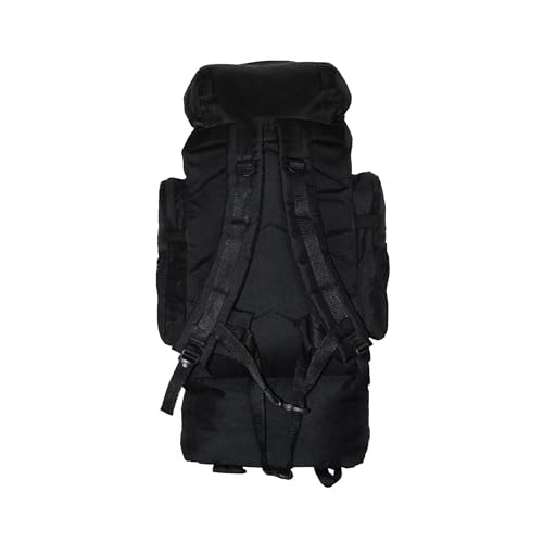 SiXsigma Sports 120L Extra Large Travel and Camping Backpack, Black-grey-7