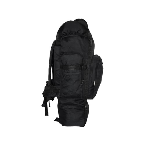SiXsigma Sports 120L Extra Large Travel and Camping Backpack, Black-grey-8