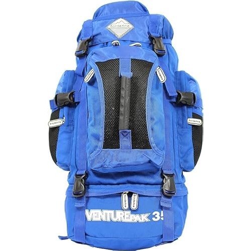 SiXsigma Sports Lightweight 35L Hiking Backpack, Blue