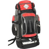 SiXsigma Sports Lightweight 35L Hiking Backpack, Red