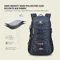 SKYSPER 35L Rucksack Hiking Backpack, Navyblue, 31cm x 22cm x 52cm