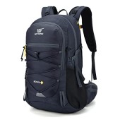 SKYSPER 35L Rucksack Hiking Backpack, Navyblue, 31cm x 22cm x 52cm