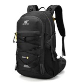 SKYSPER BOGDA35 35L Hiking Backpack, Black, 31cm x 22cm x 52cm