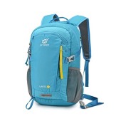 SKYSPER Small Hiking Backpack 20L Lightweight Daypack, Blue, Size S