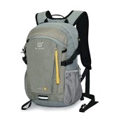 SKYSPER Small Hiking Backpack 20L Lightweight Daypack, Lightgrey, Size S