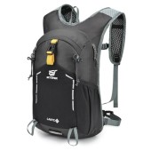 SKYSPER Small Hiking Backpack, 20 L Daypack, Grey