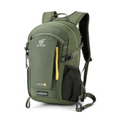 SKYSPER Small Hiking Backpack 30L Lightweight Daypack, Green, M