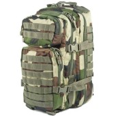 Mil-Tec Tactical Assault Backpack MOLLE Rucksack 20L, CCE Camo, Size S