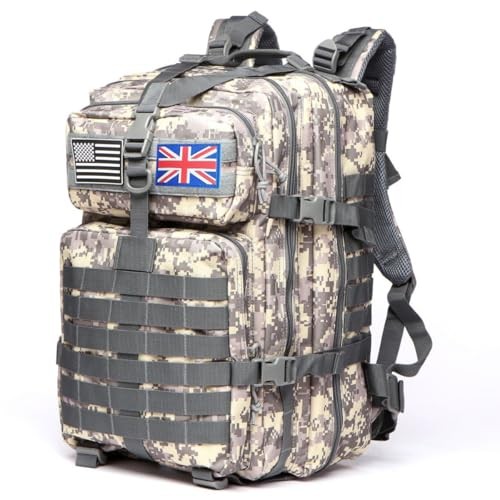Thuram 50L Nylon Waterproof Tactical Backpack, ACU