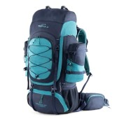 Tripole Walker Pro 60L Hiking Backpack with Laptop Compartment, Blue